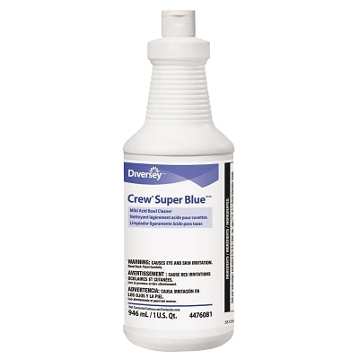 Super Blue Mild Acid Bowl Cleaner, 32 oz, Bottle, Citrus Scent