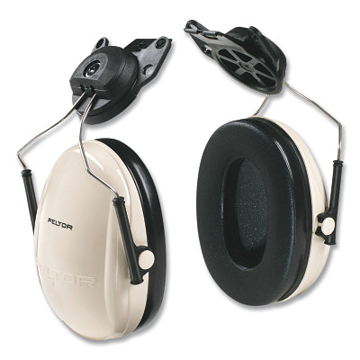 3M H6P3E/V PELTOR Optime 95 Earmuff, 21 dB NRR, White/Black, Cap Attached