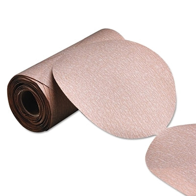 A275 NO-FIL Stick & Sand Paper Discs, Aluminum Oxide, 5 in Dia., 120 Grit
