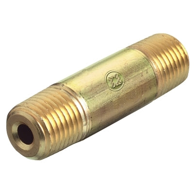 Pipe Thread Nipples, 3,000 psig, Brass, 1/2 in NPT