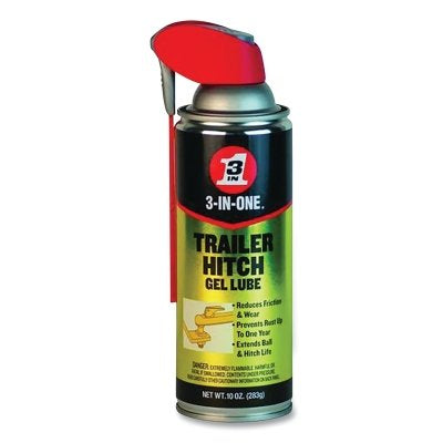 Trailer Hitch Gel Lube, 10 oz, Aerosol Can