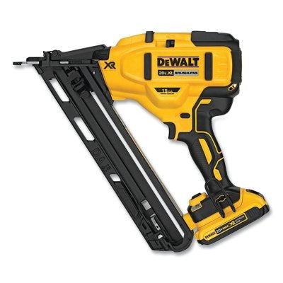 XR Cordless Angled Finish Nailer Kit, 20V Max, 15 ga