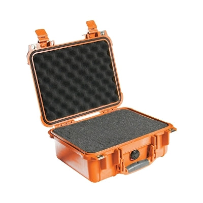 Protector Case Series Small Case, 1400 WF/WL, 0.31 ft, 11.81 in L x 8.87 in W x 5.18 in H Interior, Orange