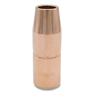 Acculock S Series Nozzle, Large, 5/8 in Bore, 1/4 in Recess, Copper