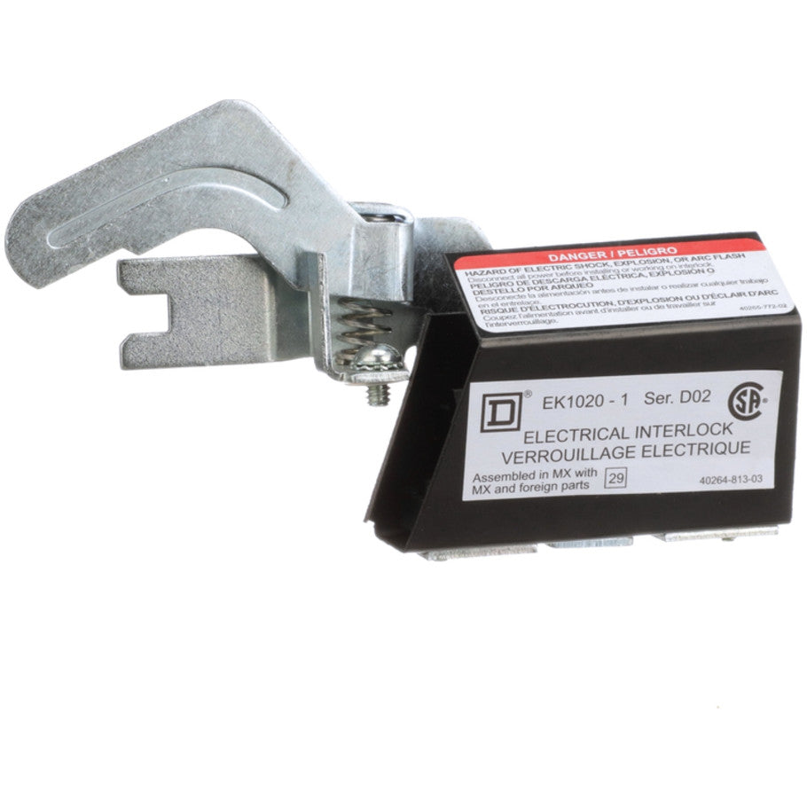 Field-Installed 100 to 200A 600V SPDT Safety Switch Electrical Interlock Kit