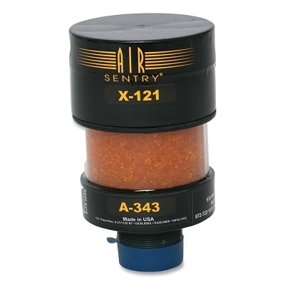 Air Sentry X-Series Dessicant Breather, 5 in dia, 7 in H, Silica Gel