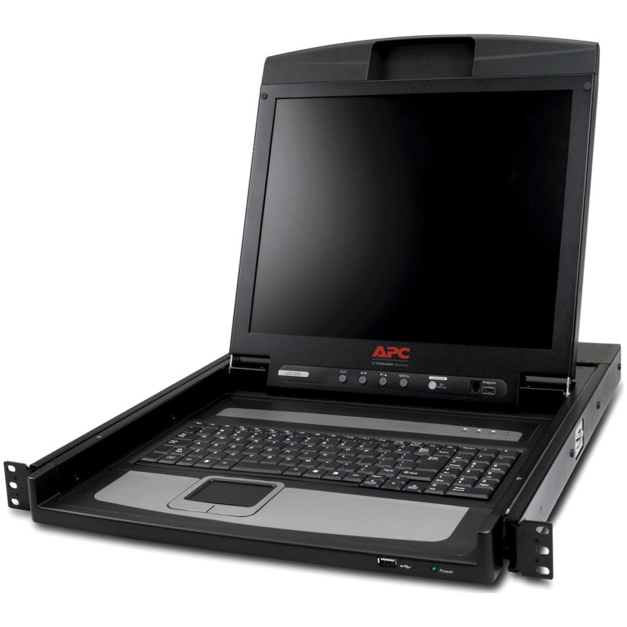 LCD Console with Keyboard and Mouse, Rack-Mountable, 17 in.