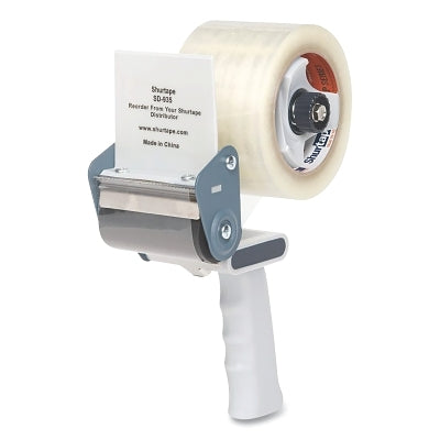 Professional Pistol-Grip Tape Dispenser, SD 935, 3 in W Roll, Polycarbonate Handle, Metal Frame, Heavy Duty