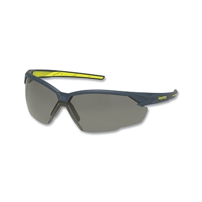 NX1 Safety Glasses, Variomatic, TruShield, Gray/Lime