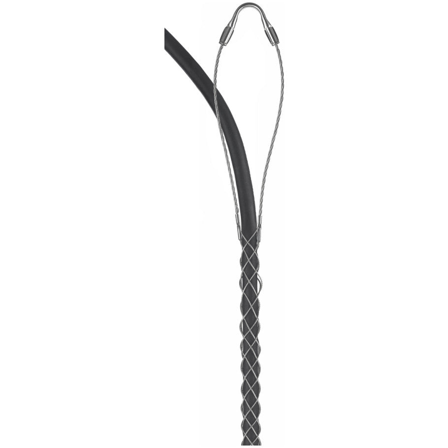 Kellems Support Grip, Portable Cord, Tin-Coated Bronze, 23 in. Mesh, 18 in. Bale Eye