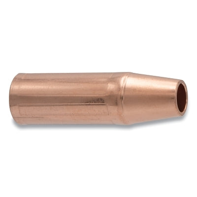 MIG Gun Nozzle, 3/4 in Bore, 1/8 in Recess, Tweco Style 23, Self-Insulated, Copper