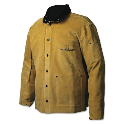 Gold Boarhide Coat/Jacket, 2X-Large, Gold