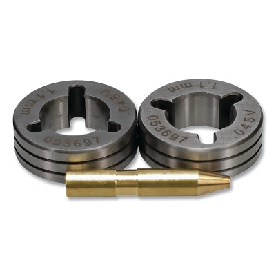 Miller Style Drive Roll Kits, 2 Drive Roll, V-Groove (V), 0.045 in Wire Size