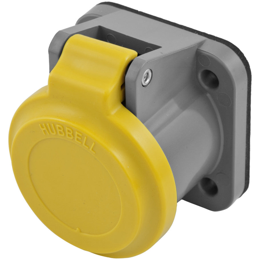 Non-Metallic Weatherproofing Cover, For Single Pole Devices, Yellow