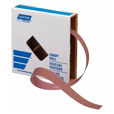 Coated Handy Rolls, 1 in x 50 yd , 120 Grit