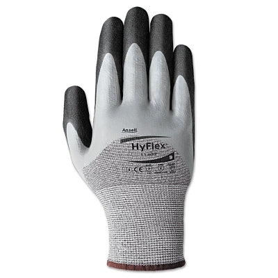 11-927 Oil and Cut Resistant Gloves, Size 10, Gray/Black