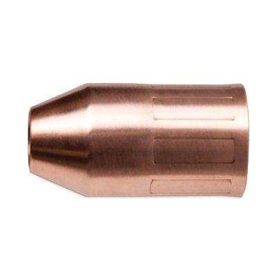 Velocity2 Light Duty Air-Cooled MIG Nozzle, 1/2 in Bore, For Fusion 140 A/180 A/220 A/250 A, Copper, Flush