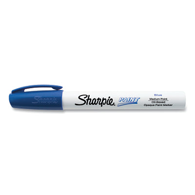 Oil Based Paint Marker, Blue, Medium Bullet