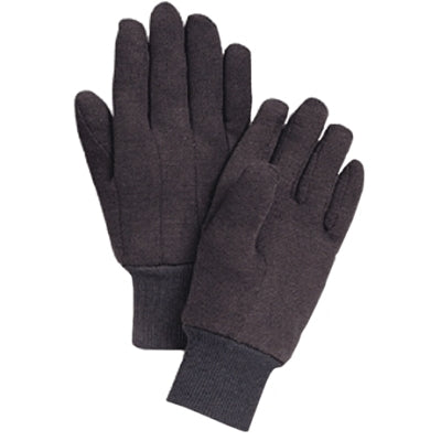 Jersey Gloves, Large, Poly/Cotton Jersey