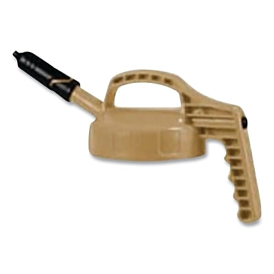 Mini Spout Lid, 1/4 in dia, Beige, Engineering Plastic