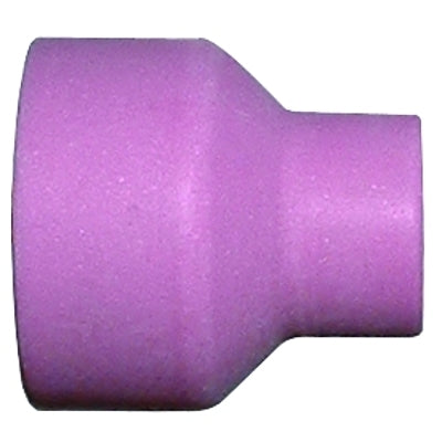 Alumina Nozzle TIG Cup, 3/8 in, Size 6, For Torch 24, 24W, Standard, 1.125 in