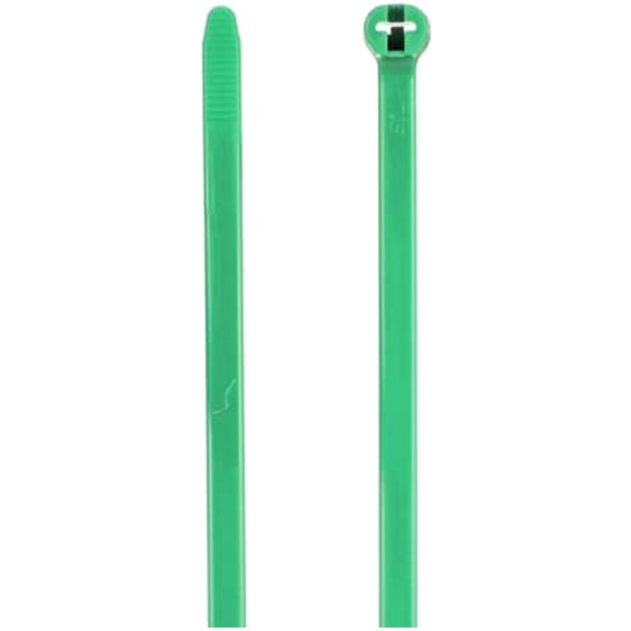 CABLE TIE 120LB 13IN GREEN NYLON