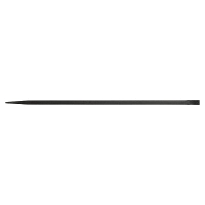 Line-Up Pry Bars, 42 in Long, 7/8 in Stock, Chisel-Offset/Point-Straight Tapered