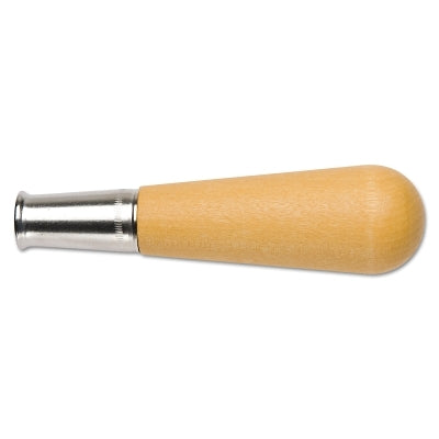Metal Ferruled Wooden Handle, 4-7/8 in L, Style #1