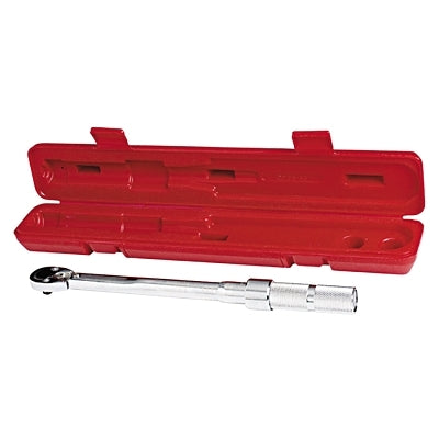 C Series Micrometer Torque Wrench, Ratcheting Head, 3/8 in Dr, 16 ftlb to 100 ftlb
