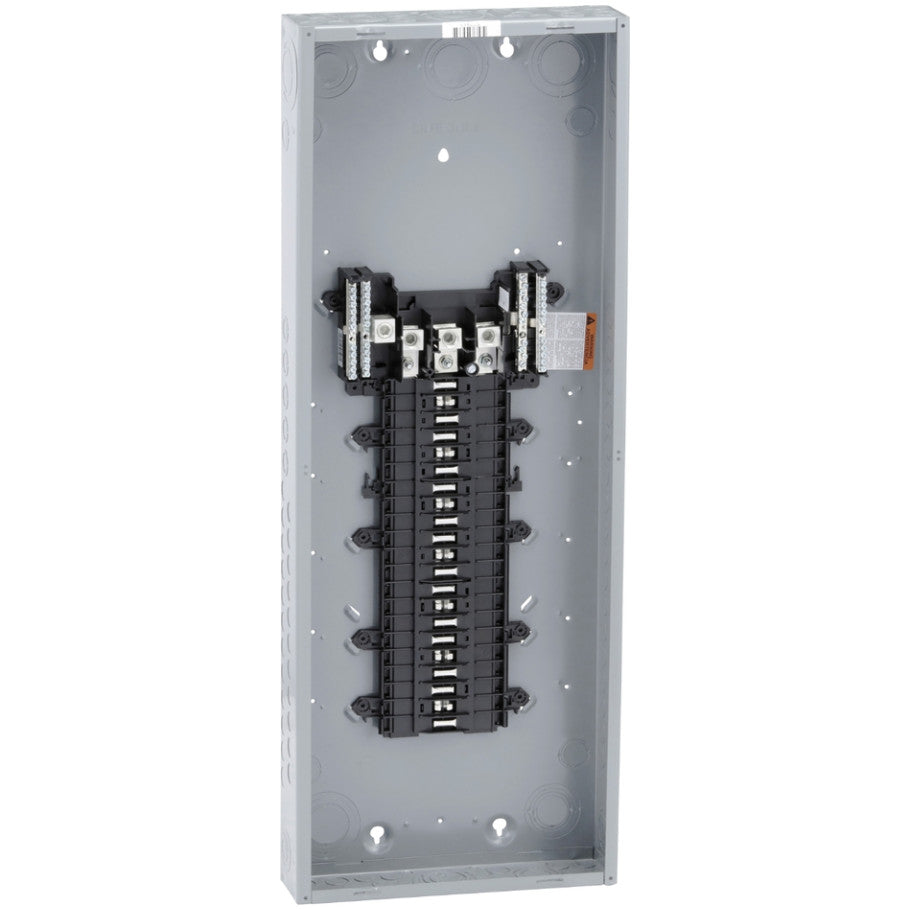Load center, QO, 3 phase, 42 spaces, 42 circuits, 225A fixed main lugs, NEMA1, gnd bar