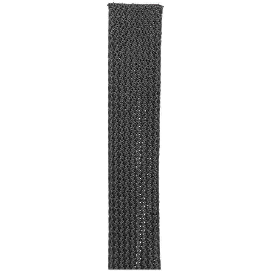 SE75P-DR0 Braided Sleeving, Black, PET, 0.75" Nom Dia., 500', PK1