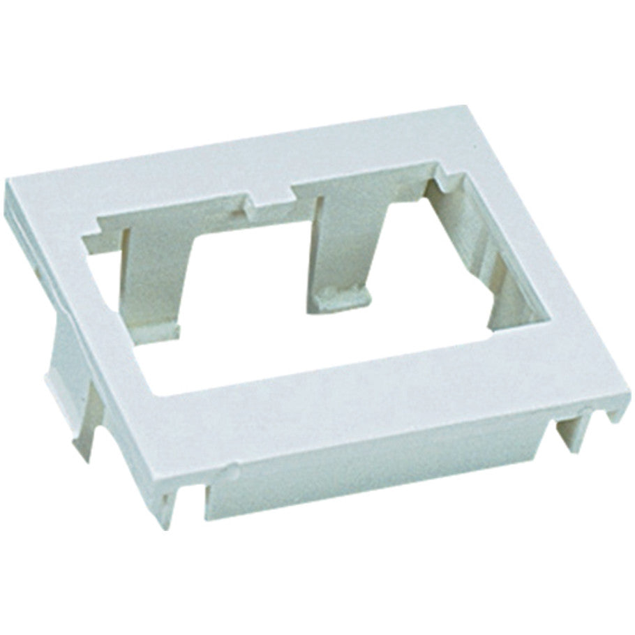 Mini-Com Flat 1/2 Size, Two Module Space, Off White