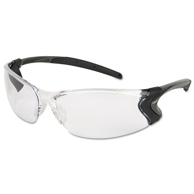BD1 Dielectric Frameless Safety Glasses, Polycarbonate Clear Lens, MAX6 Anti-Fog, Nylon Temples