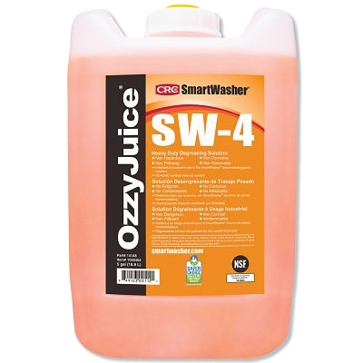 OzzyJuice SW-4 Heavy-Duty Degreasing Solution, 5-gal, Jug, Mild Scent