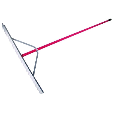 Asphalt Lute Rake, 36 in Aluminum Blade, 82 in Aluminum Handle