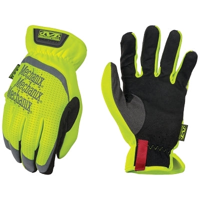 Hi-Viz FastFit Gloves, Medium, Hi-Viz Yellow