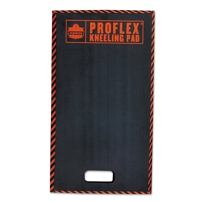 ProFlex 385 Kneeling Pads, 16 X 28, Black/Orange