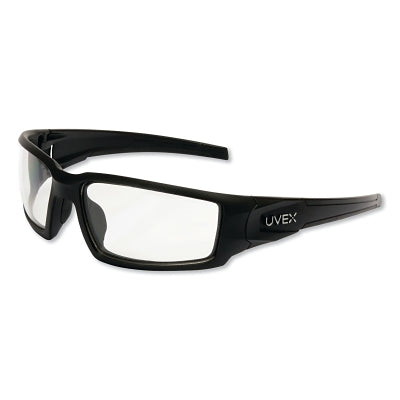 Hypershock Safety Eyewear, Clear Polycarbonate Lens, HydroShield AF, Matte Black Polycarbonate Frame