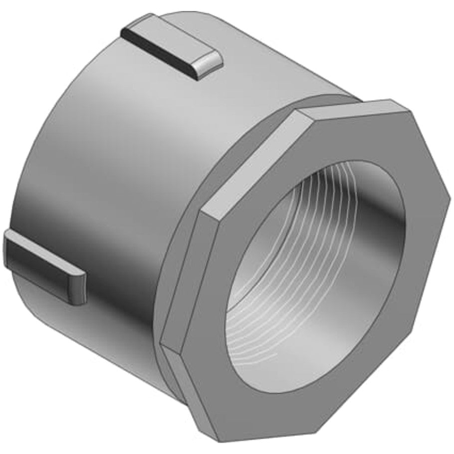 Erickson 3-Piece Coupling, Aluminum, Rigid/IMC Conduit, 3/4 in.
