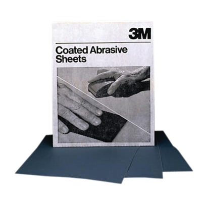 3M 051144-02017 Wetordry Abrasive Sheets, Silicon Carbide Paper, 100 Grit, 9 in x 11 in