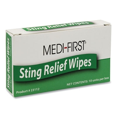 Sting Relief Wipe, Benzocaine/Isopropyl Alcohol