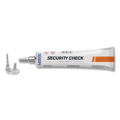 Security Check Paint Marker, Blue, Extended Plastic Tip