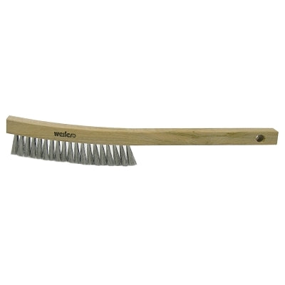 Plater's Brushes, 4 X 16 Rows, Steel Wire Wire, Wood Handle