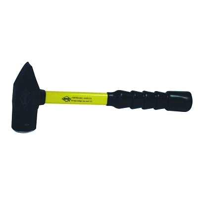 Blacksmiths' Cross Pein Sledge Hammer, 4 lb, 14 in Classic Fiberglass Handle, SG