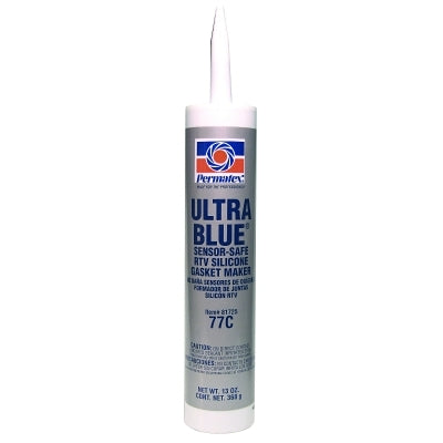 Ultra Silicone RTV Gasket Maker, 13 oz, Cartridge, Ultra Blue
