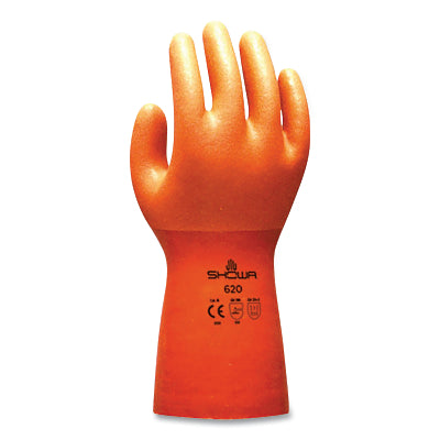 620 Chemical-Resistant Gloves, 2X-Large, Orange