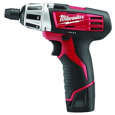 M12 1/4 IN Hex Cordless Screwdriver Kit, 0 RPM to 500 RPM, Includes 2-M12 REDLITHIUM CP1.5 Ah Batteries