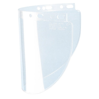 High Performance Faceshield Windows, Clear, Standard, 8 in x 11-1/4 in
