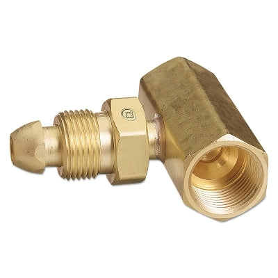 Regulator Inlet Nut, Inert Gas, Brass, CGA-680, 1.04 in to 14 NGO, RH Male