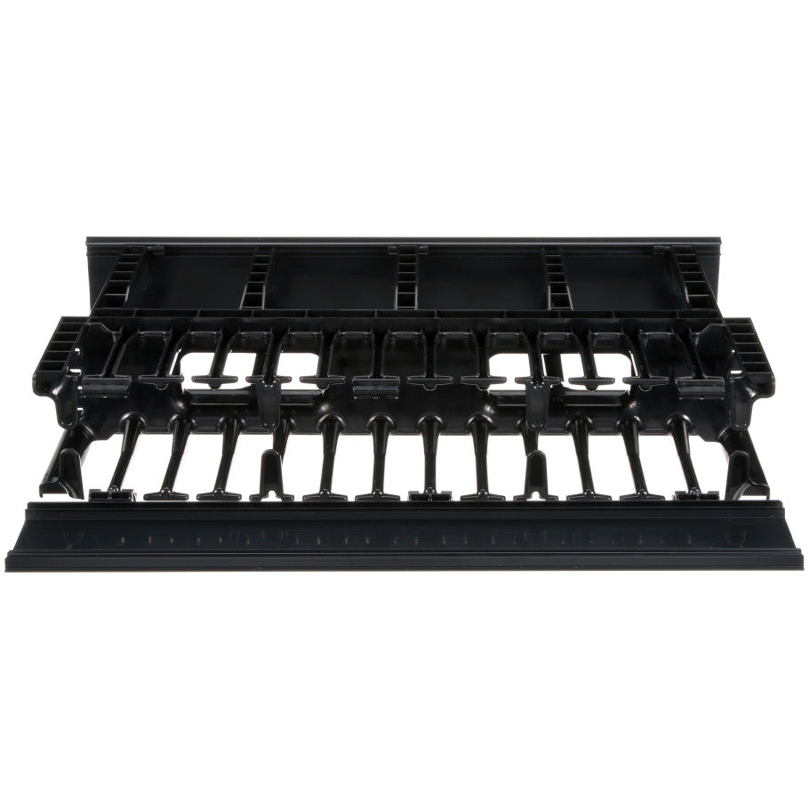 NetManager High Capacity Cable Manager, Double-Sided, Horizontal, 2 RU
